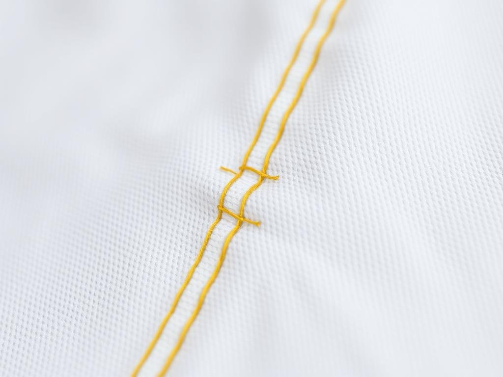 Flat seam construction
